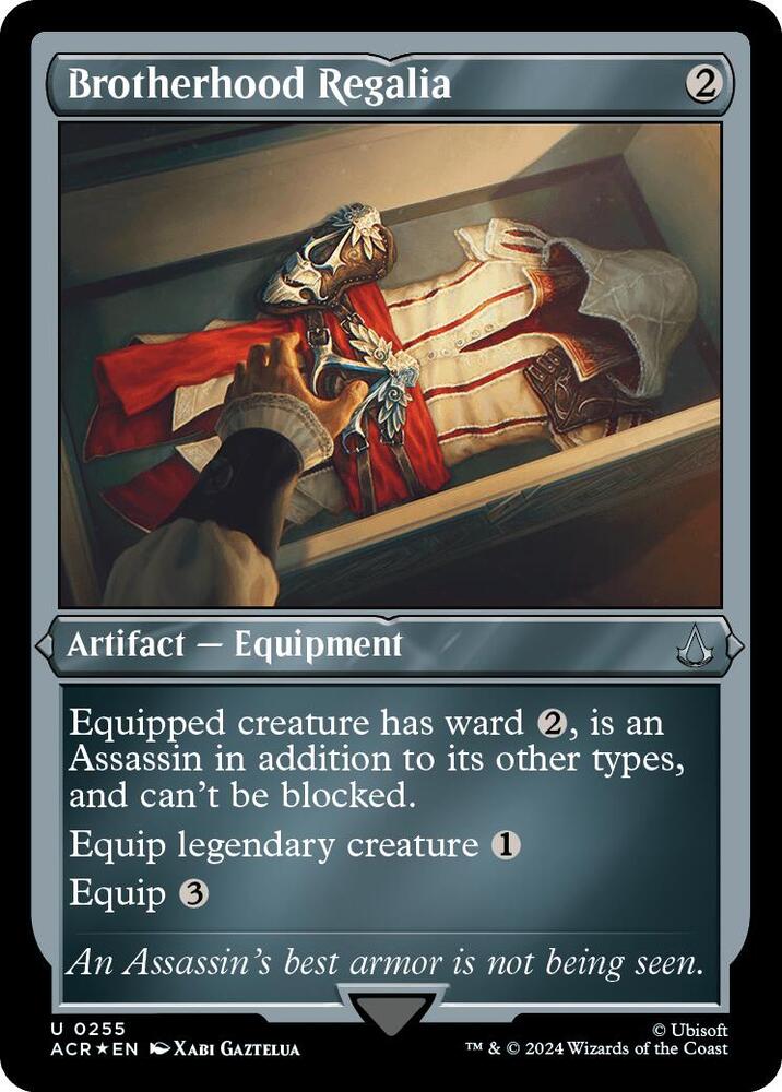 Brotherhood Regalia (Foil Etched) [Assassin's Creed]
