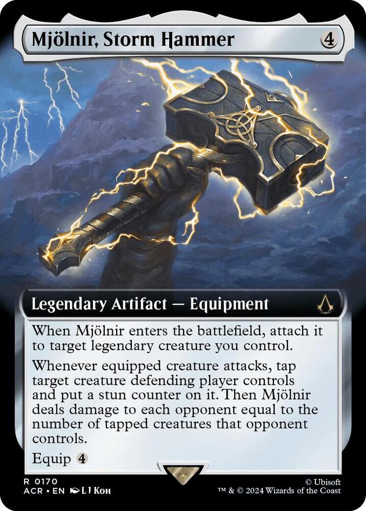 Mjolnir, Storm Hammer (Extended Art) [Assassin's Creed]