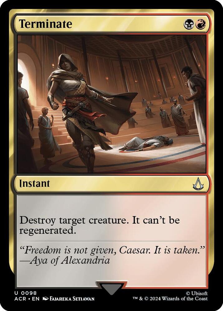 Terminate [Assassin's Creed]