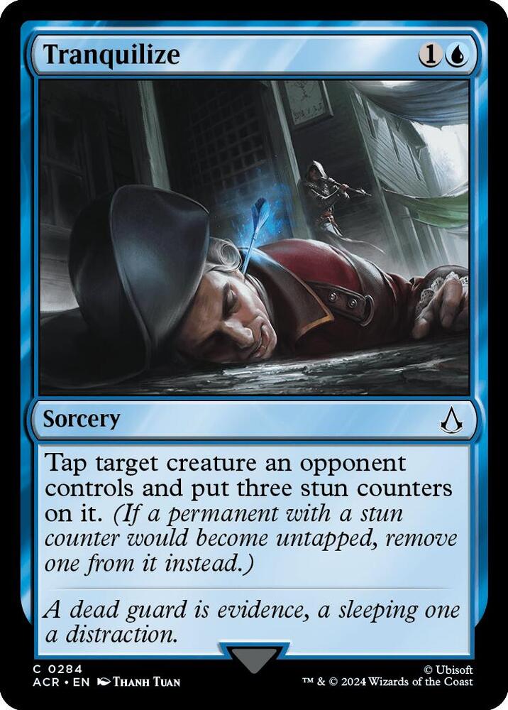 Tranquilize [Assassin's Creed]