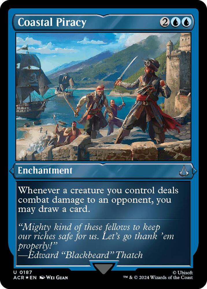 Coastal Piracy (Foil Etched) [Assassin's Creed]