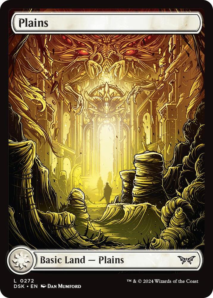 Plains (272) - Full Art [Duskmourn: House of Horror]