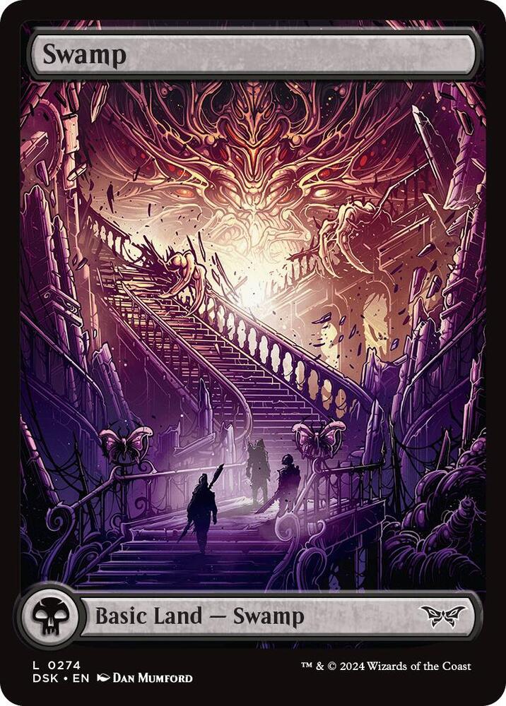 Swamp (274) - Full Art [Duskmourn: House of Horror]