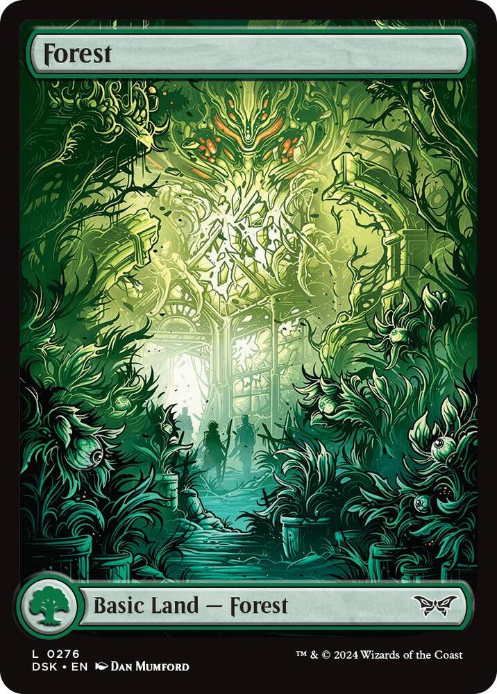 Forest (276) - Full Art [Duskmourn: House of Horror]