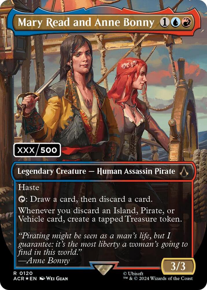 Mary Read and Anne Bonny (English) (Serial Numbered) [Assassin's Creed]