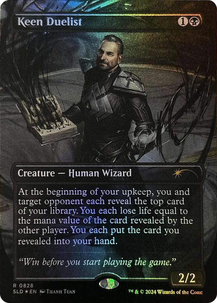 Keen Duelist (Rainbow Foil) [Secret Lair Drop Series]