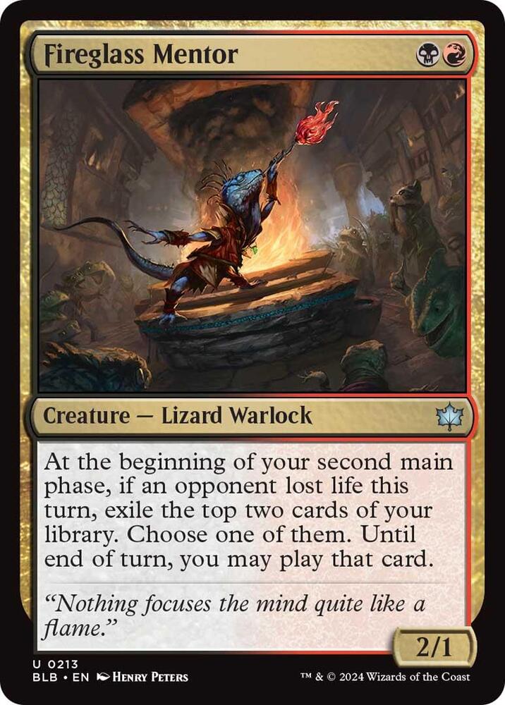 Fireglass Mentor [Bloomburrow]