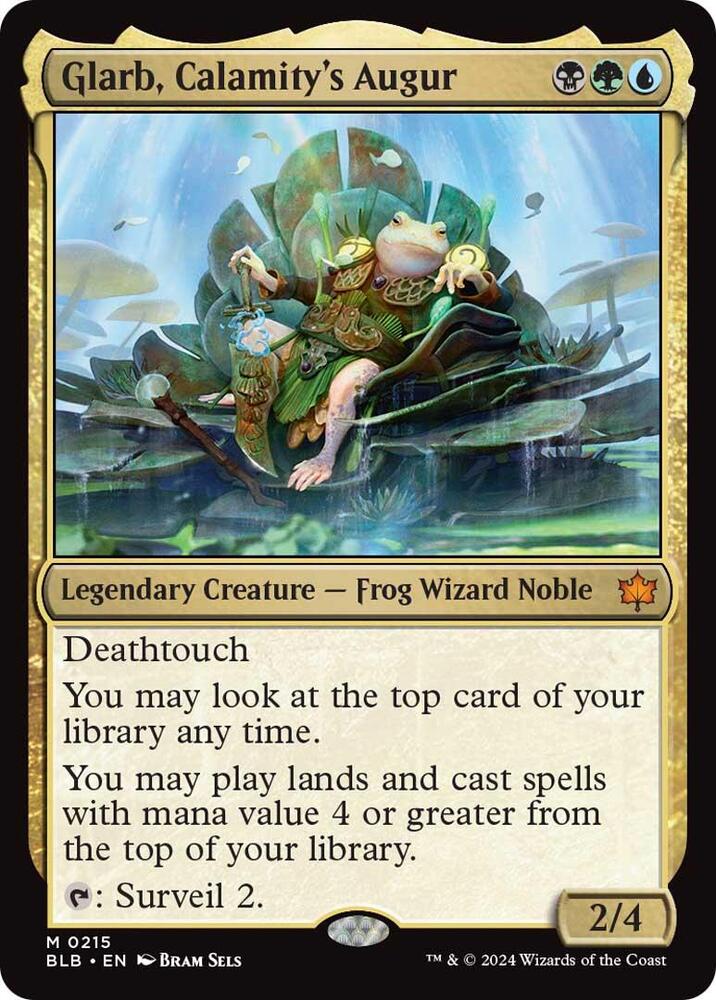 Glarb, Calamity's Augur [Bloomburrow]