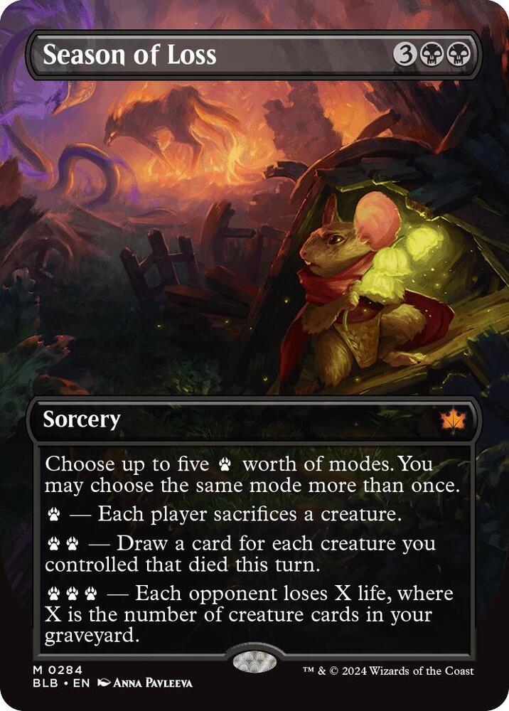 Season of Loss (Borderless) [Bloomburrow]
