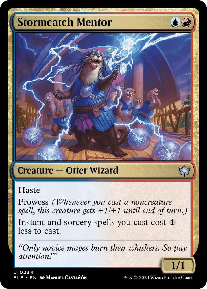 Stormcatch Mentor [Bloomburrow]