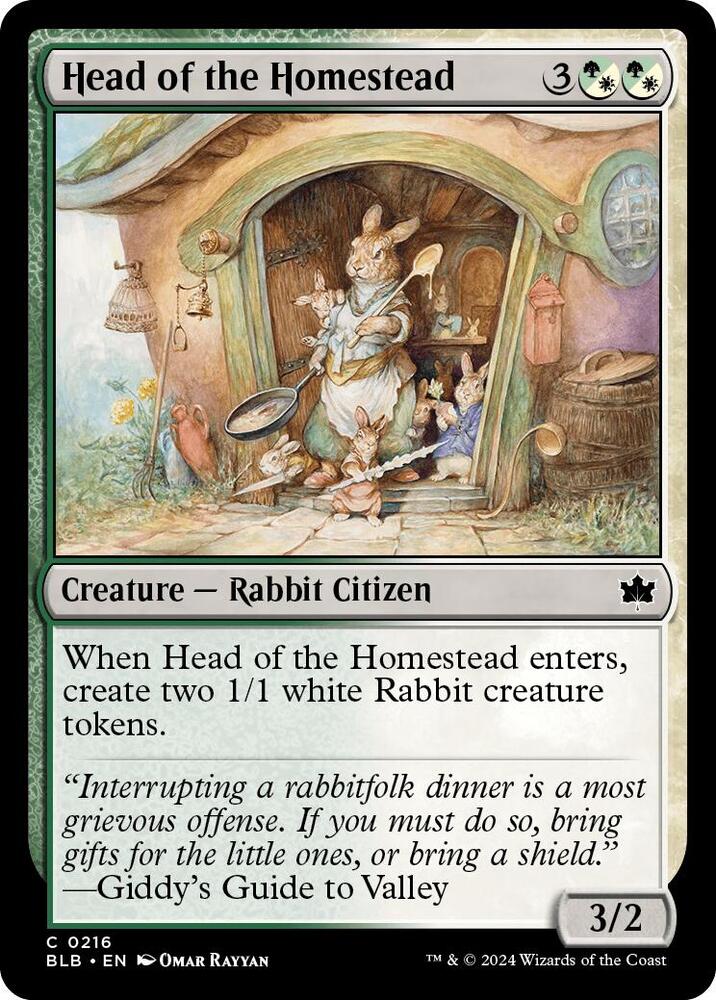Head of the Homestead [Bloomburrow]
