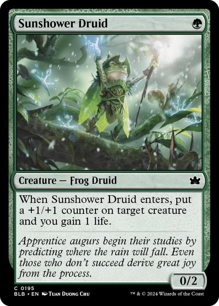 Sunshower Druid [Bloomburrow]