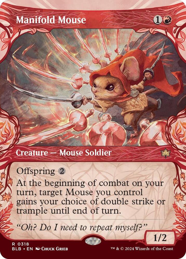 Manifold Mouse (Showcase) [Bloomburrow]