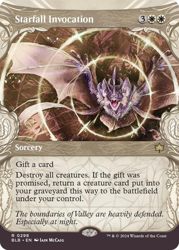 Starfall Invocation (Showcase) [Bloomburrow]