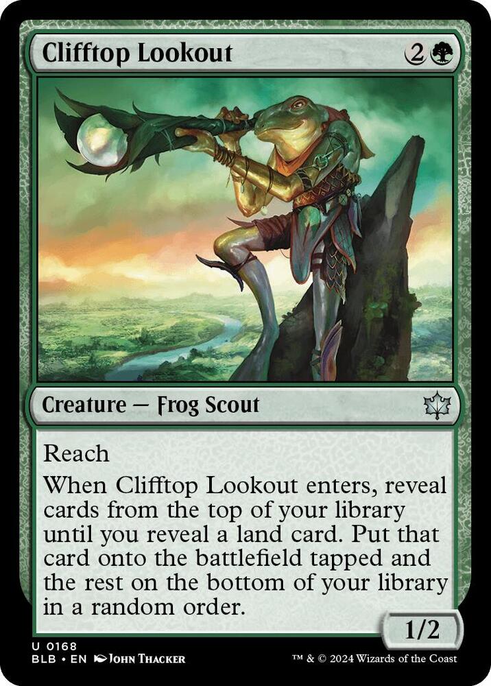 Clifftop Lookout [Bloomburrow]