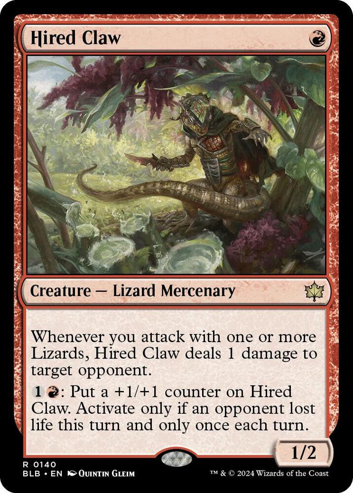 Hired Claw [Bloomburrow]