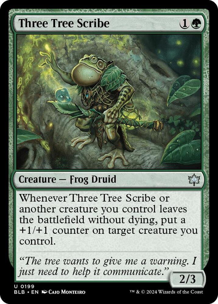 Three Tree Scribe [Bloomburrow]