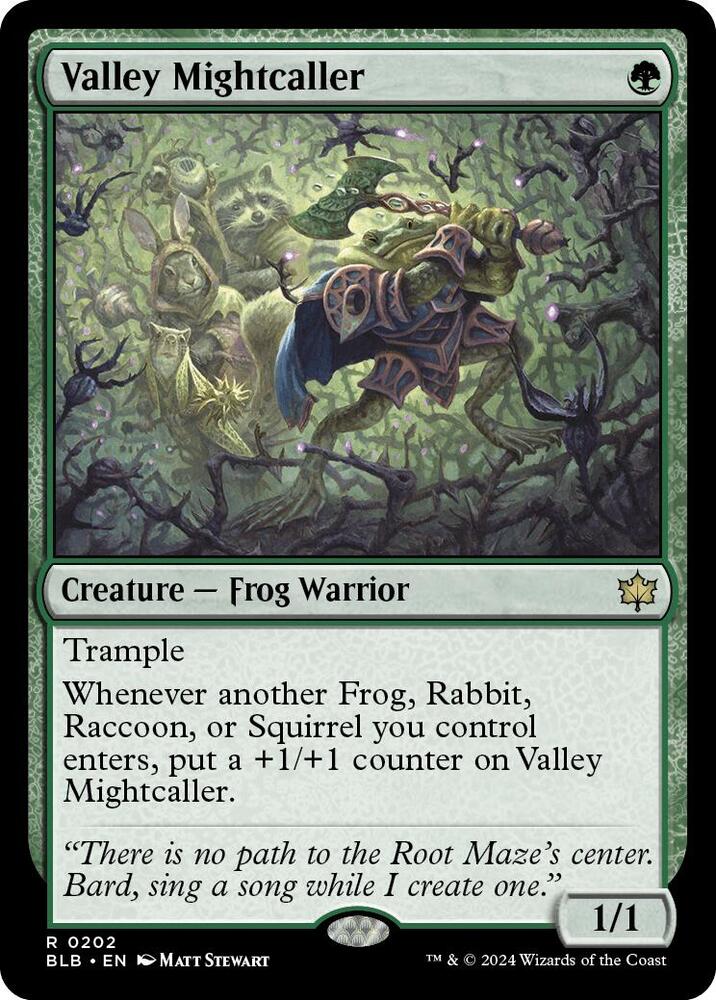 Valley Mightcaller [Bloomburrow]