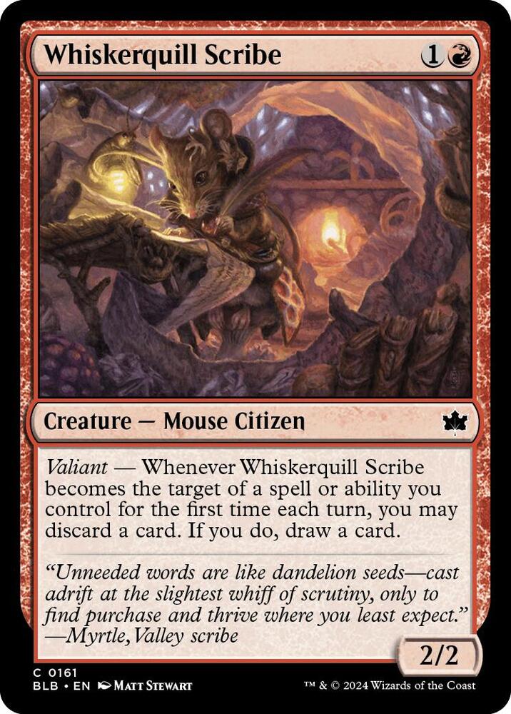 Whiskerquill Scribe [Bloomburrow]