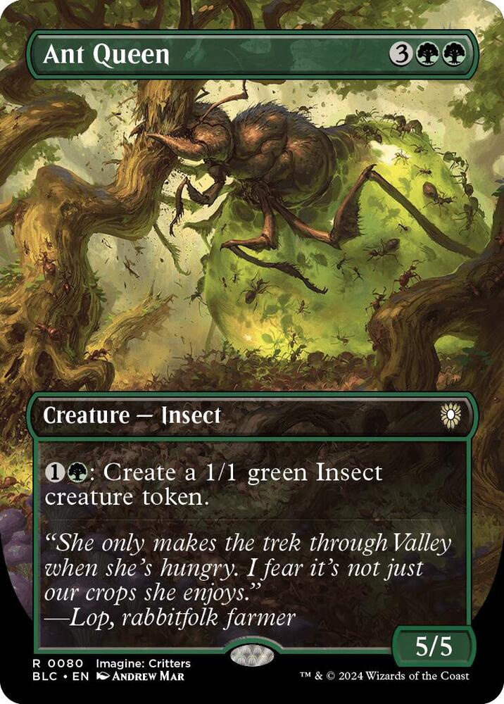 Ant Queen (Borderless) [Bloomburrow Commander]
