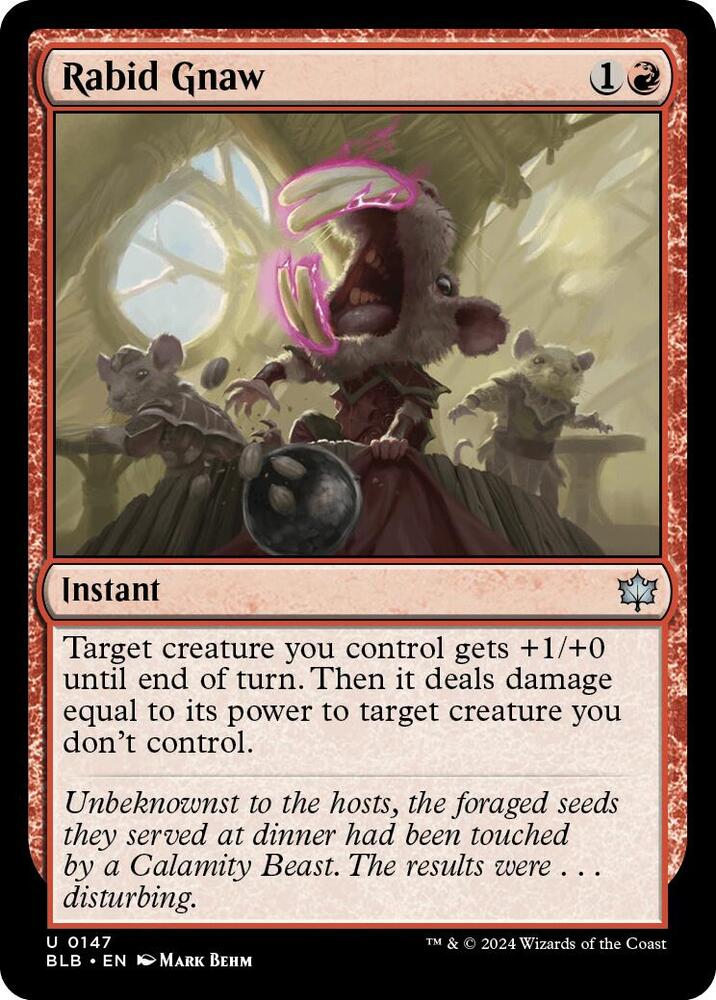 Rabid Gnaw [Bloomburrow]
