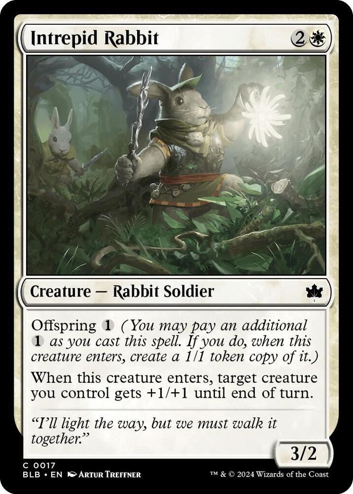 Intrepid Rabbit [Bloomburrow]