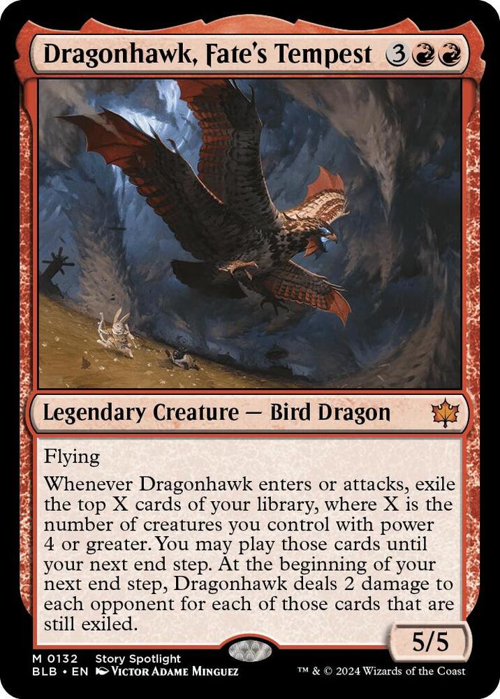 Dragonhawk, Fate's Tempest [Bloomburrow]