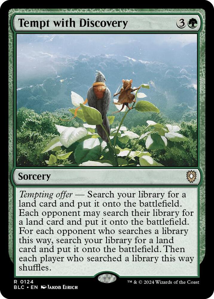 Tempt with Discovery [Bloomburrow Commander]