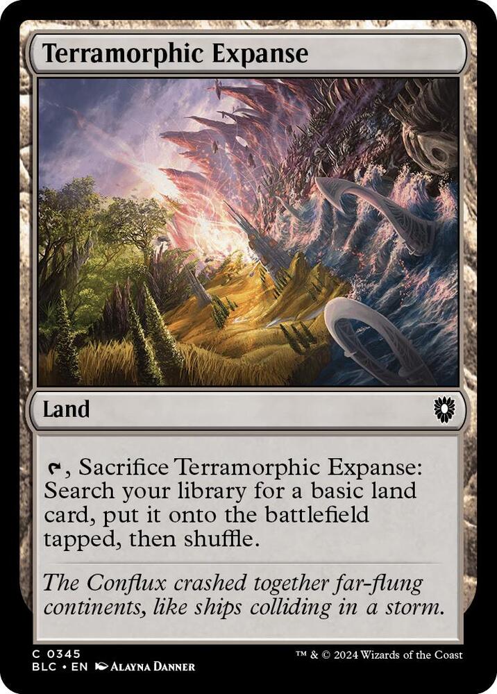 Terramorphic Expanse [Bloomburrow Commander]