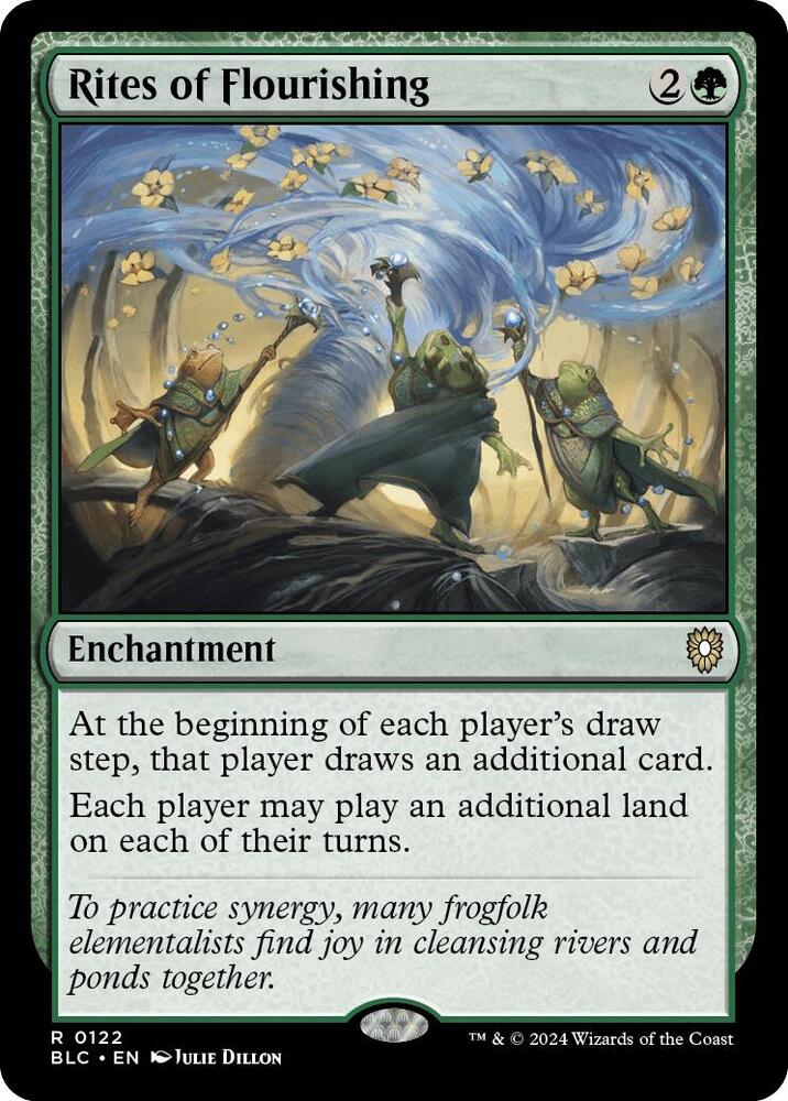 Rites of Flourishing [Bloomburrow Commander]