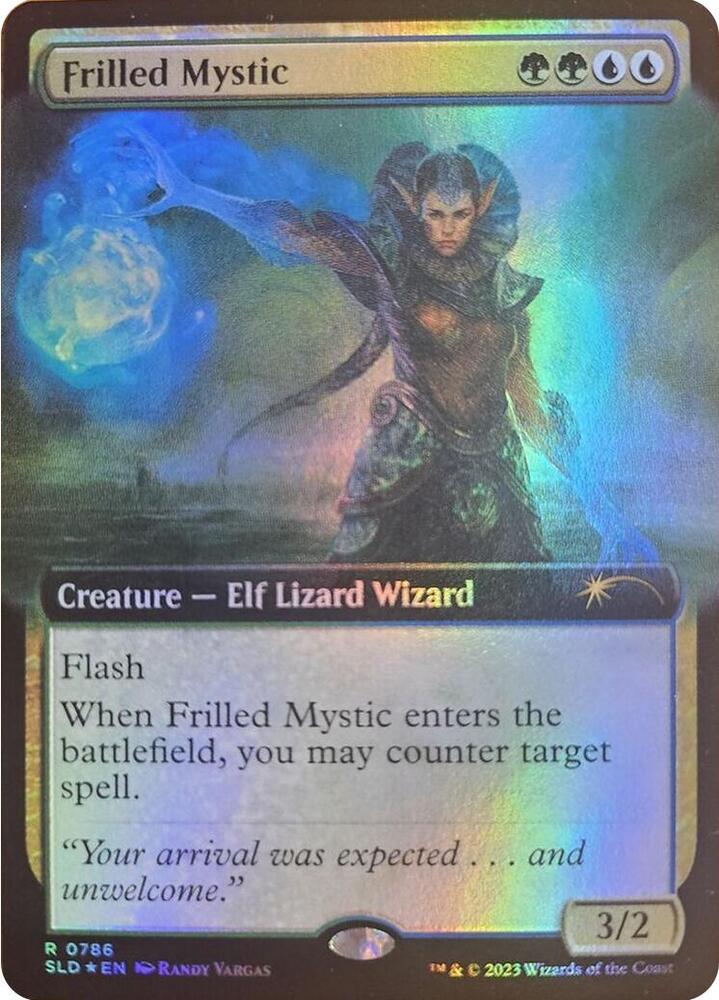 Frilled Mystic (Extended Art) [Secret Lair Drop Series]