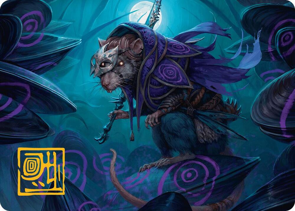 Nightwhorl Hermit Art Card (Gold-Stamped Signature) [Bloomburrow Art Series]
