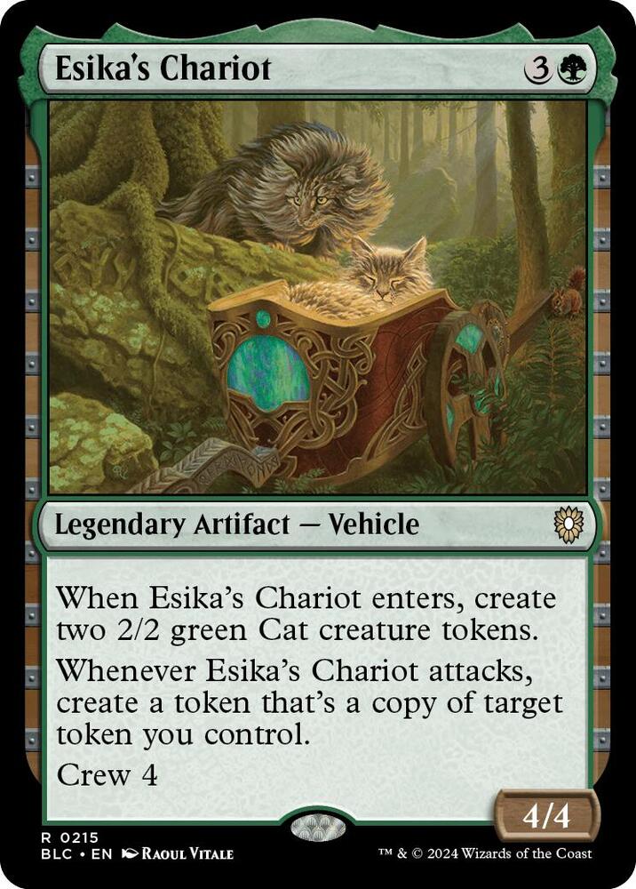 Esika's Chariot [Bloomburrow Commander]