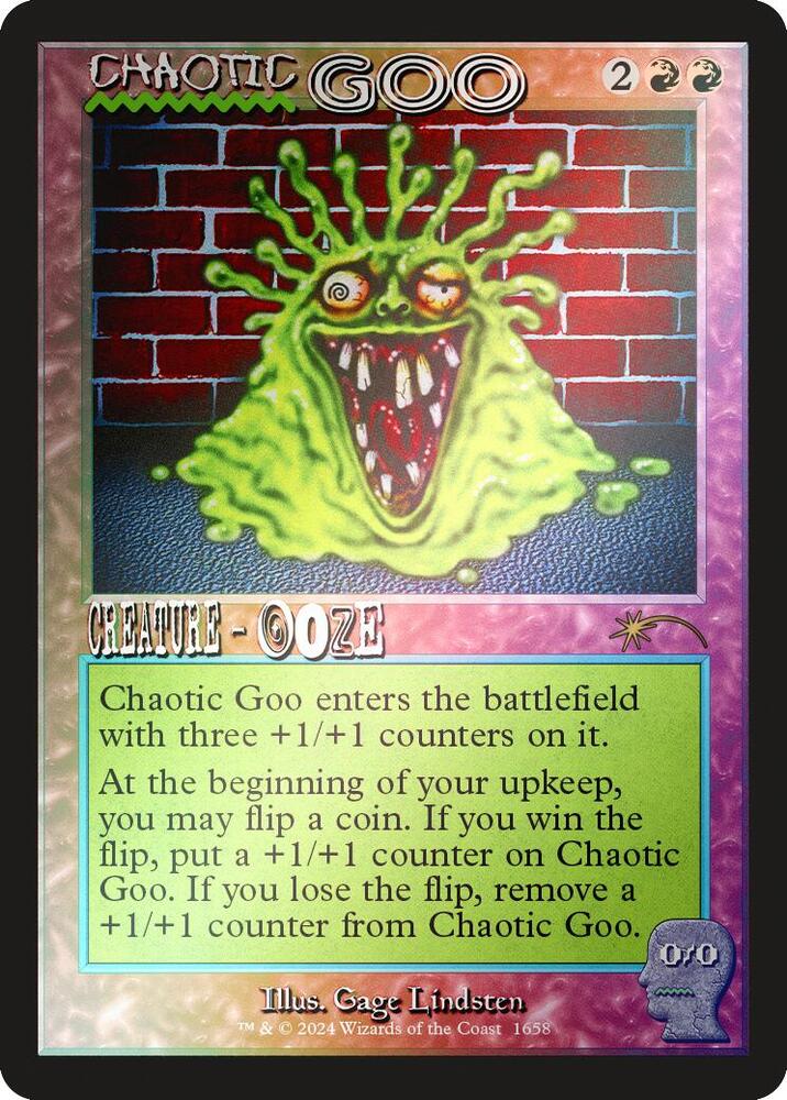 Chaotic Goo (Rainbow Foil) [Secret Lair Drop Series]