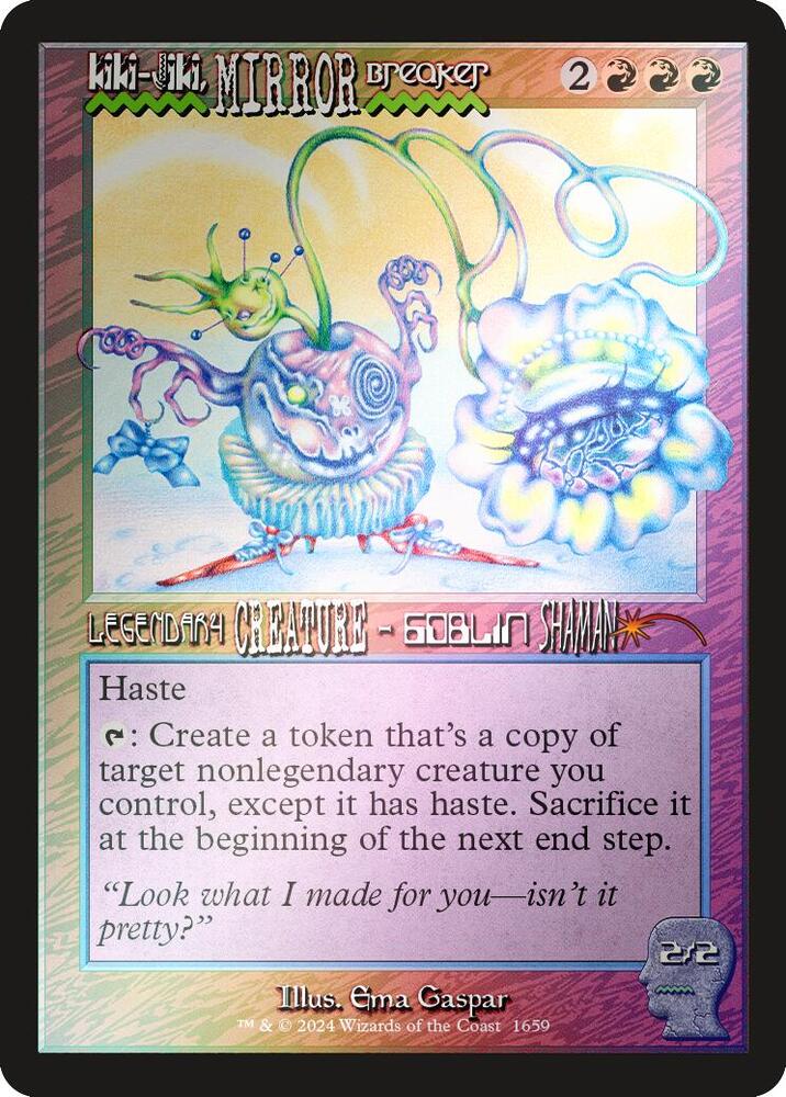 Kiki-Jiki, Mirror Breaker (Rainbow Foil) [Secret Lair Drop Series]