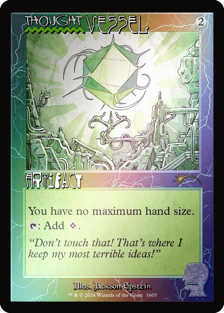 Thought Vessel (1665) (Rainbow Foil) [Secret Lair Drop Series]