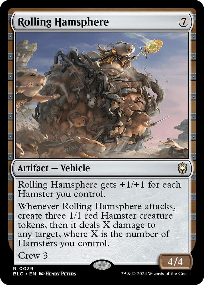 Rolling Hamsphere [Bloomburrow Commander]