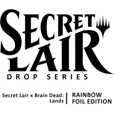 Secret Lair: Drop Series - Secret Lair x Brain Dead: Lands (Rainbow Foil Edition)