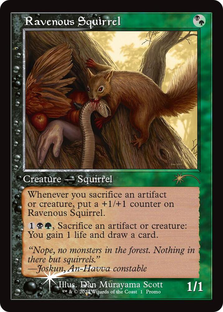 Ravenous Squirrel (Open House) [Wizards Play Network 2024]