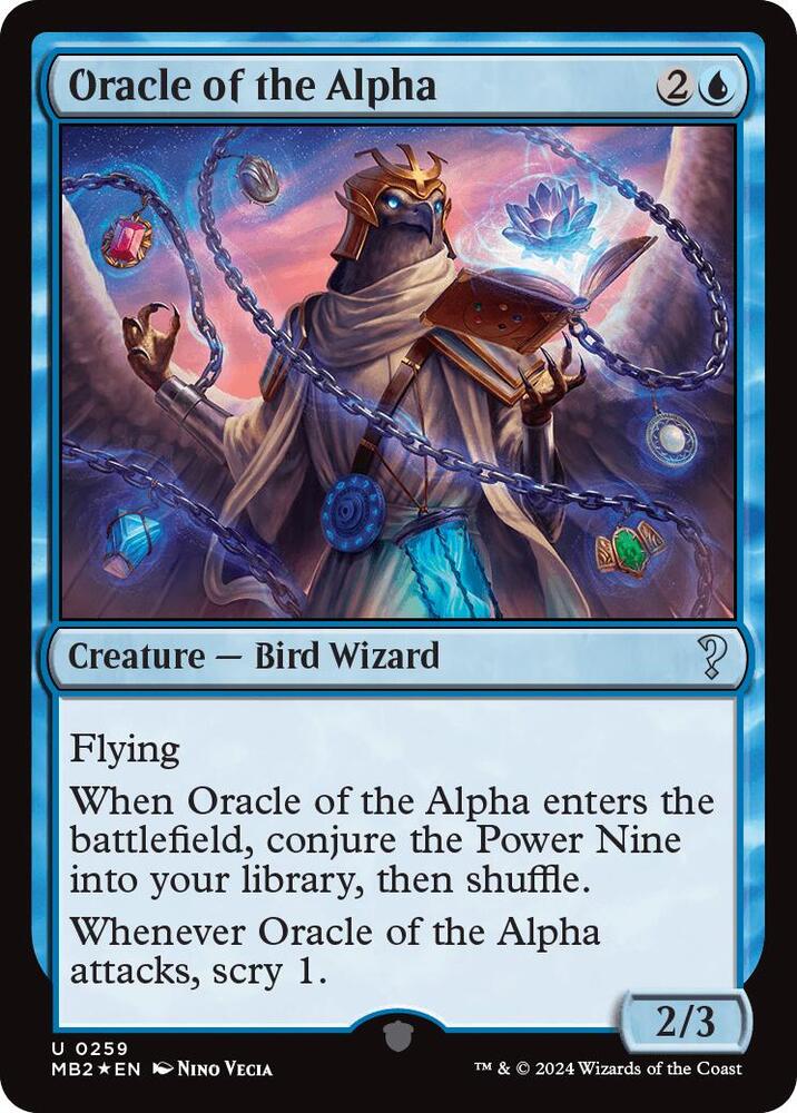 Oracle of the Alpha [Mystery Booster 2]