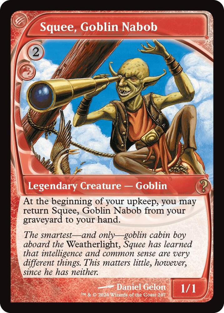 Squee, Goblin Nabob (Future Sight) [Mystery Booster 2]