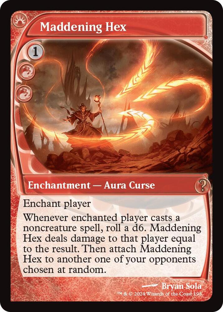 Maddening Hex (Future Sight) [Mystery Booster 2]