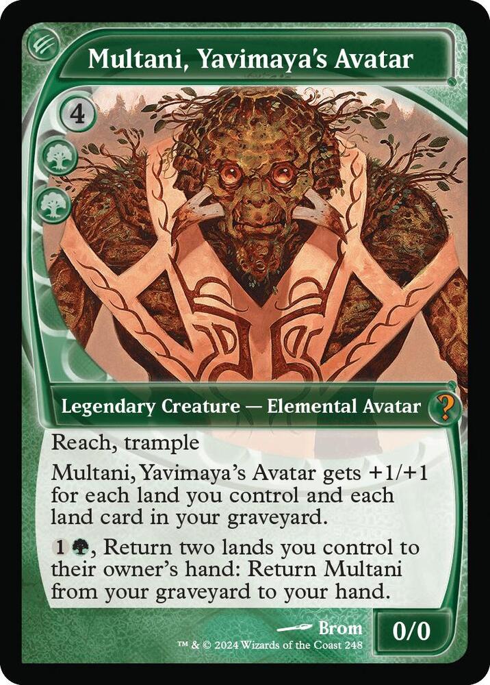 Multani, Yavimaya's Avatar (Future Sight) [Mystery Booster 2]
