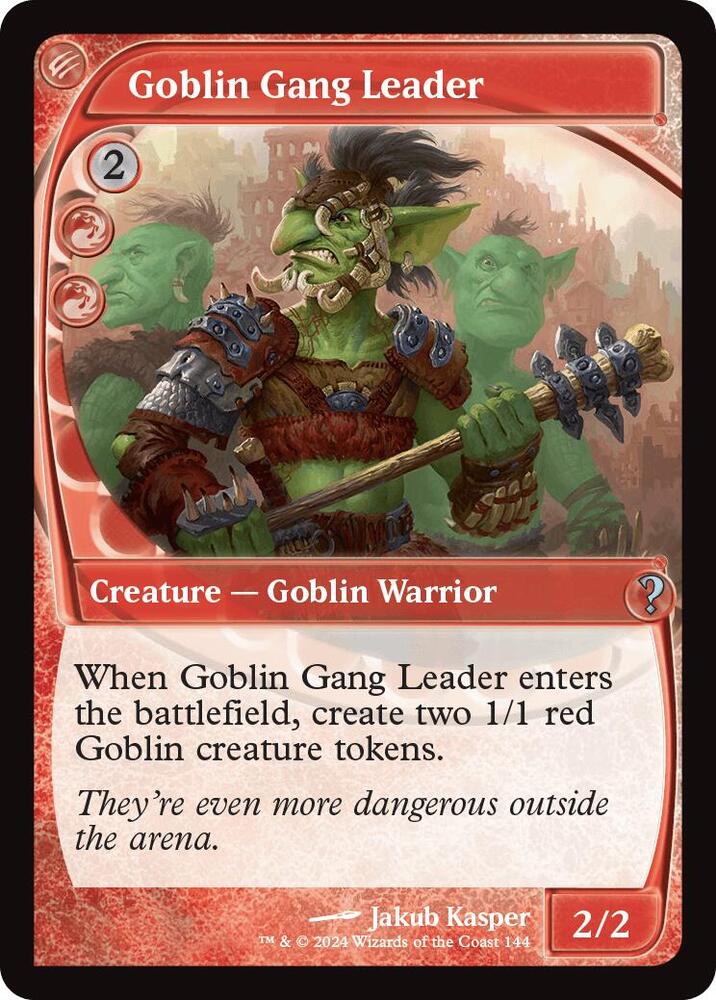 Goblin Gang Leader (Future Sight) [Mystery Booster 2]
