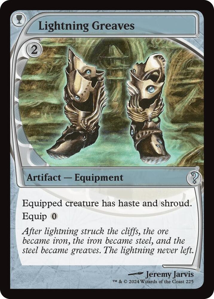 Lightning Greaves (Future Sight) [Mystery Booster 2]