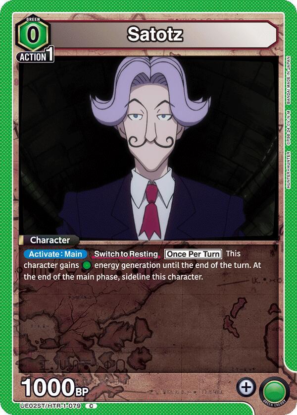 Satotz (UE02ST/HTR-1-079) [UE02ST: HUNTER X HUNTER Starter Deck]