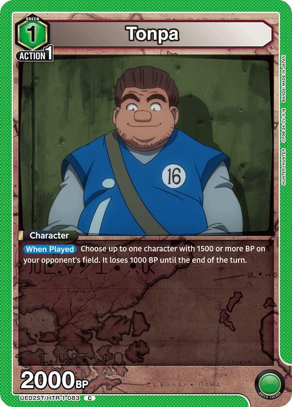 Tonpa (UE02ST/HTR-1-083) [UE02ST: HUNTER X HUNTER Starter Deck]
