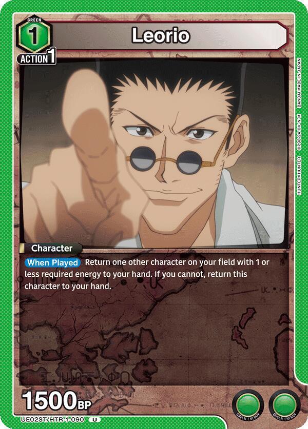 Leorio (090) (UE02ST/HTR-1-090) [UE02ST: HUNTER X HUNTER Starter Deck]