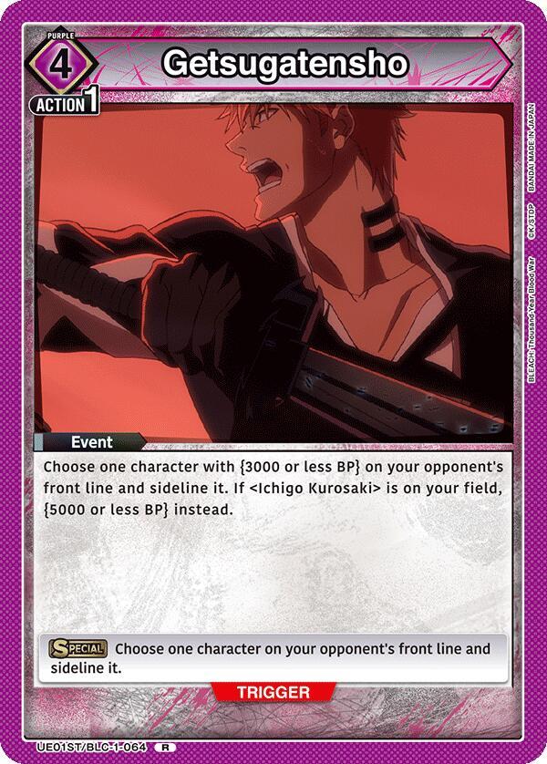 Getsugatensho (UE01ST/BLC-1-064) [UE01ST: BLEACH: Thousand-Year Blood War Starter Deck]