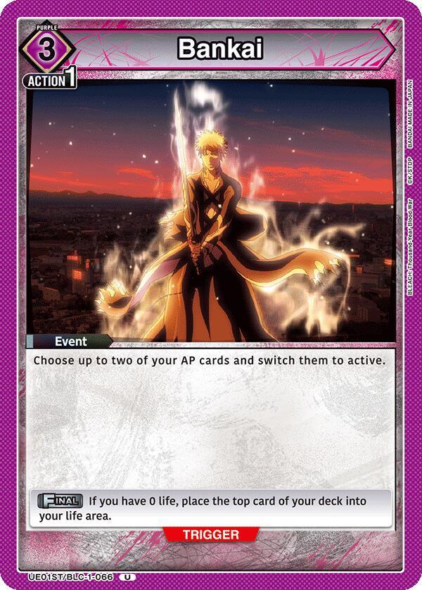 Bankai (UE01ST/BLC-1-066) [UE01ST: BLEACH: Thousand-Year Blood War Starter Deck]